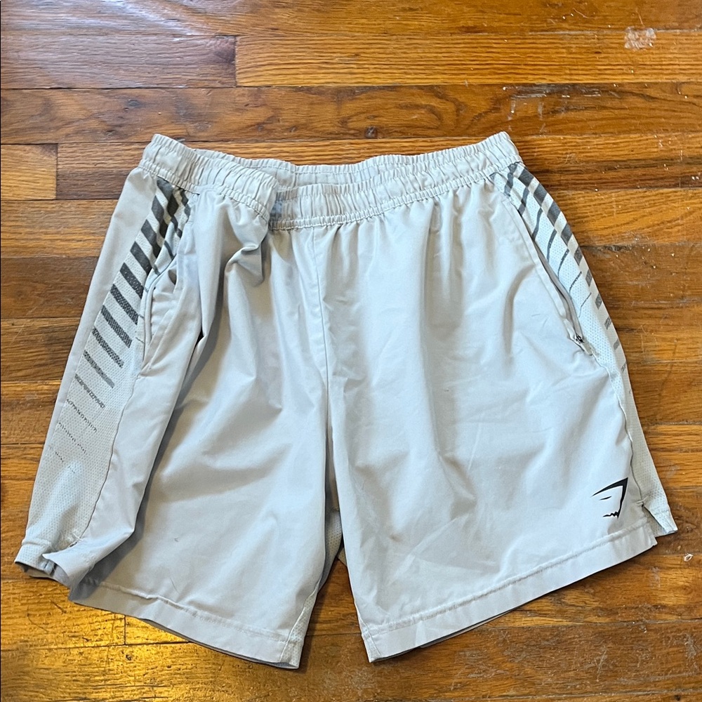 GymShark Vintage Gray Athletic Shorts